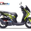 Decal Stiker Yamaha Lexi 125 BLACK SLASH STABILO